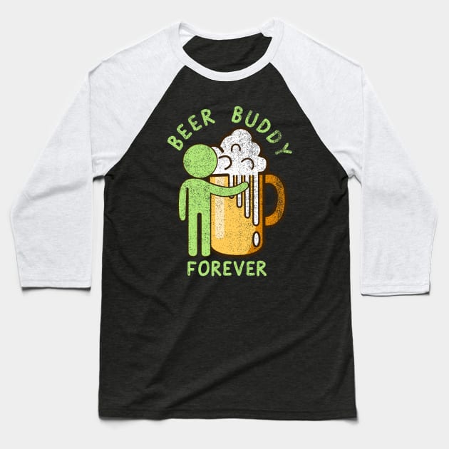 beer buddy - funny Baseball T-Shirt by teemarket